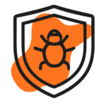 Pest control home inspection and treatment icon